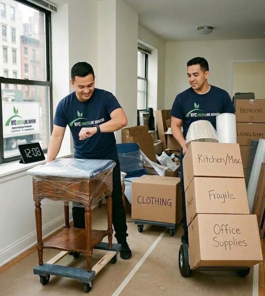 Hourly Moving Services NYC